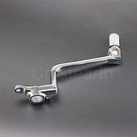 Frames & Fittings Motorcycle Rear Brake Shift Pedal Foot Lever for Suzuki GSX1300R GSXR1300 Hayabusa 1999-2007 2006 2005 2004 2003 2002 2001 2000 - (Color: Chrome)