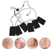 Electric Heating Pad,Winter Heated Jacket Vest Metal Fiber Heating Pads Electric Warm Clothing(6-in-1)