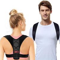 Posture Corrector for Women Men Posture Brace Orthopedic Posture Corrector Relieves Upper Back Shoulders Pain Corrects Slouching Hunching Bad Posture Adjustable (Posture Corrector, 26" - 46")