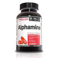 PEScience Alphamine, Pyrroloquinoline Quinone BioPQQ, Energy and Weight Loss Supplement, 60 Capsules
