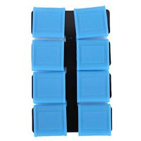 Hongzer Finger Cover, 8Pcs Silicone Anti-Slip Elasticity Golfer Swing Grip Golf Finger Band Cover Sets(Blue)