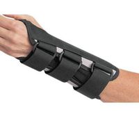 DJO Global 79-87443 Canvas B.A.T.H. Wrist Splint, Right, 8" Length, Small