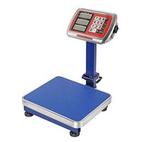 zyy Heavy Duty Digital Platform Postal Parcel Scales 60KG Industrial Folding Display Adjustable Background Lighting (Size : 60kg)