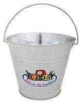 Esschert Design USA KG94 Children's Metal Garden Bucket Silver