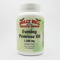 Holly Hill Health Foods, Evening Primrose Oil 1300 MG, Hexane Free, 60 Softgels
