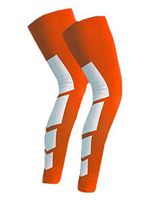 KXP Knee Sleeve Support-Guaranteed Recovery Brace-Wear Anywhere-Single orange L