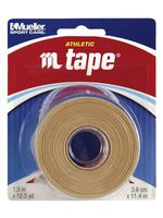 Mueller Mtape, Athletic Trainers Tape - 1.5" x 12 yds. Beige # 430140 - Each