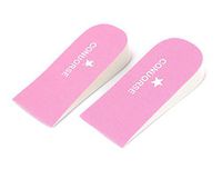 uxcell Women Pink Foam 2.5cm Height Increase Shoes Insert Pads Cushions Pair