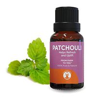 GuruNanda Patchouli Essential Oil - Aromatherapy - Diffuser - Massage - DIY - GCMS Tested & Verified 100% Pure Essential Oils - Undiluted - Therapeutic Grade - 15 ml (20 Count)