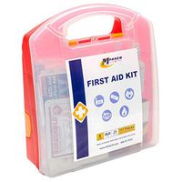 Class B First Aid Kit Plastic Case Clear Front