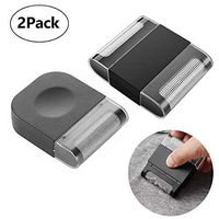 Portable Lint Remover Clothes Fuzz Shaver, Manual Lint Remover Clothes Sweater Fabric Shaver for Restoring Your Clothes and Fabrics Wool Products Combing Suede Lint Removal (Black(sytle1))