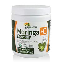 Grenera Organic Moringa Plus C Powder-8.5 Ounce/Certified Organic