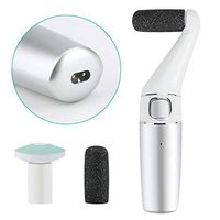 Color You Hard Skin Remover, Professional Rechargeable Pedicure Callus Remover Foot Dry Skin Remover Foot File, Come with 2 Roller Heads/1 Polishing Head/1 Cleaning Brush