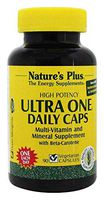 NaturesPlus Ultra One - 90 Easy to Swallow Capsules - High Potency Once Daily Multivitamin & Mineral Supplement, Energy Booster - Vegetarian, Gluten-Free - 90 Servings