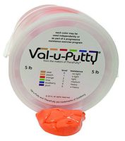 Fabrication Enterprises 10-3952 Val-U-Putty Exercise Putty, Orange(Soft), 5 lb.