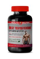 Testosterone Booster for Sexual Performance - Best Testosterone Booster for Men - Horny Goat Weed and Ginseng - 1 Bottle 60 Capsules