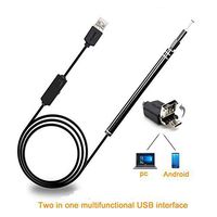 JILK-SJDF Wang 5.5Mm Video Otoscope 2 in 1 USB OTG Android PC Ear Wax Remover