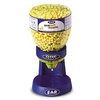 3M 391-1254 E-A-Rsoft Tapered Foam Polyurethane Uncorded Earplug, English, 15.34 fl. oz, Plastic, 1" x 1" x 1"