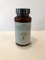 Organic Bio Herbs- Organic Elderberry Echinacea Goldenseal Complex 480 mg