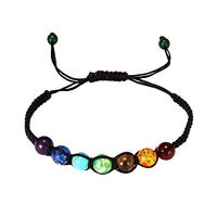 Solar System Bracelet Men Women 8mm Lava Rock 7 Chakra Aromatherapy Essential Oil Diffuser Bracelet Yoga Beads Bracelet