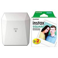 Fujifilm SP-3 Instax Share Smartphone Printer (White) with Twin Pack Film