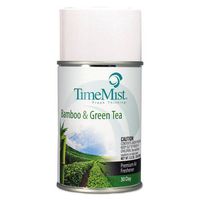 Timemist 1047606 6 oz. Metered Aerosol Fragrance Dispenser Refill - Bamboo & Green Tea