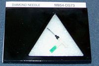 Durpower Phonograph Record Player Turntable Needle For Tetrad T2MD T3MD 11D 23D 22D 43D M854-DS73 M854-DS77 N778