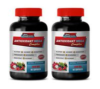 Immune System Vitamins for Women - ANTIOXIDANT MEGA Complex - Natural Formula - Acai antioxidant - 2 Bottles 120 Capsules