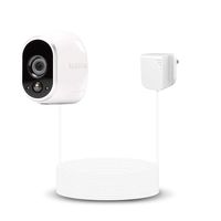 Arlo HD Power Adapter, Arlo Plug Adapter with Charging Cable Cord, for NETGEAR Arlo Security Camera (Weatherproof Indoor/Outdoor)(CR123A Lithium Batteries Replacement)(10.5 Feet/3.2 M) White