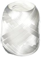 Berwick BCE1201 Curl Keg Splendorette Ribbon, Crimped White