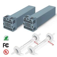 Cartridge Filter Kit, 2 Cartridge Filters and 2 Check Valves, Generic Cartridge Carbon Filter Replacement Kit Supplies