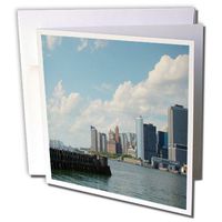 3dRose Skyline - Greeting Cards, 6 x 6 inches, set of 12 (gc_23265_2)