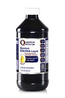 Quantum EPA/DHA, 8 fl oz - Quantum Fish Oil Concentrate for Heart and Joint Health, Lemon Flavor