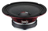 DS18 PRO-X8M Loudspeaker - 8", Midrange, Red Steel Basket, 550W Max, 275W RMS, 8 Ohms - Premium Quality Audio Door Speakers for Car or Truck Stereo Sound System (1 Speaker)
