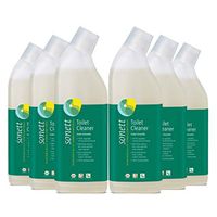Sonett Organic Toilet Cleaner Cedar-Citronella (25fl Oz/ 750ml) Pack of 6. Effectively removes Dirt, Urine and Hard Water deposits.Pure Essential Oils from Certified Organic Cultivation.