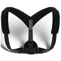 Liobaba Back Brace Posture Corrector Fully Adjustable Support Belt Improves Posture and Provides Lumbar Back Brace Lower and Upper Back Pain Relief Upright Go Posture for Men and Women