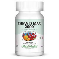 Maxi Health Chew D Max 2000, 200 Count