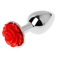 Taidu Rose Flower Smooth Staninless Steel Small Size Training Set for Men and Women - Best Idea for Gift (Red)