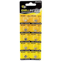 10pk Exell EB-L626 Alkaline 1.5V Watch Battery Replaces AG4 377 LR66