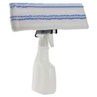 Spares2go Spray Bottle Kit for Karcher WV2 Premium Window Vacuum + Vac Pad/Cloth Cover