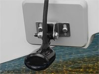 Stern Saver Glue-on transducer mounting System for Aluminum Jon Boats