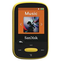 Sandisk Clip Sport 8GB MP3 Player - Yellow SDMX24-008G-A46Y by SanDisk