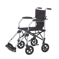 Lifestyle Mobility Aids Lite N' Easy Portable Transport Wheelchair - Gray