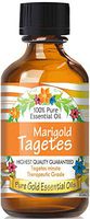 Pure Gold Marigold Tagetes Essential Oil, 100% Natural & Undiluted, 60ml