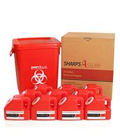 28 Gallon Retrieval Program with Ten 1 Gallon Sharps Containers