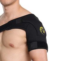 Shoulder Brace Support with Adjustable Strap, Shoulder Stability Brace, Ice Pack Shoulder Support Rotator Cuff for Injury Prevention Shoulder Joint Pain Releaser