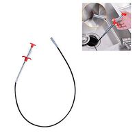 Multifunctional Cleaning Claw Sewer Dredging Tools, Hair Drain Clog Remover Drain Relief Auger Cleaning Tool for Kitchen Sink, Bathroom Tub, Toilet and More (60 cm)