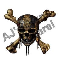 Pirates Skull 3 Vinyl Sticker Decal Cars Trucks Vans Walls Laptop