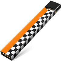 Orange Checker Skin Sticker for Juul | Juul Skin | Juul Sticker | Juul Wrap | Juul Decal |