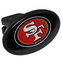 NFL San Francisco 49ers Plastic Logo Hitch Cover, Class III